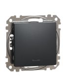Переключатель Schneider Electric Sedna Design & Elements с подсветкой черный SDD114106L