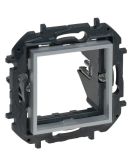 Адаптер Legrand Niloe Step 45х45мм для MOSAIC алюминий (863389B)