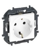 Розетка Legrand Niloe Step 16А 250В с заземлением белая (863121B)