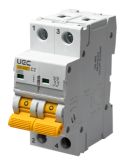 Автоматический выключатель UEC SB-M8 2P 02A C 4,5кA (MCB45-2-002-C)