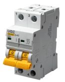Автоматичний вимикач UEC SB-M8 2P 40A D 4,5кA (MCB45-2-040-D)