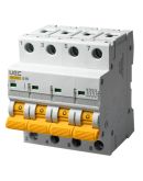 Автоматический выключатель UEC SB-M8 4P 16A D 4,5кA (MCB45-4-016-D)
