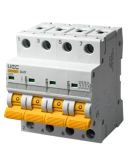 Автоматический выключатель UEC SB-M8 4P 40A D 4,5кA (MCB45-4-040-D)