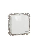 Одноклавишный выключатель Schneider Electric Sedna Design SDD211101 IP44 белый