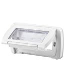 Герметичная панель GEWISS 27 COMBI 4М IP55 белая