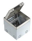 Розетковий люк OBO Bettermann (7368342) UDHOME2 2 пости 45x45 (h=110...135мм)