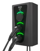 Однофазна зарядна станція для електромобілів Octa Energy SW322-C1-C1-C1 Smart Wall на 22кВт з 3 портами (Type 1 Type 1 Type 1)