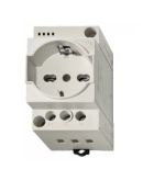 Розетка на DIN-рейку Finder 16А 230В AC Schuko (7U0082300000)