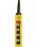 Тельферный пост 2-скоростной Аско-Укрем XAL-B3-8913K с ключом(A0140050033) с механической блокировкой кнопок