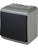 Вимикач 1-клавішний Eti Hermetics VHE-1-SRG IP54 сіро-графітовий (4668096)