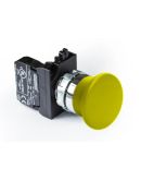 Аварийная кнопка "Грибок" d=40мм без фиксации EMAS CM200MS 1NC желтая