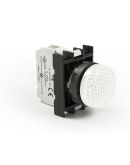 Сигнальная арматура со светодиодом EMAS B050XB 12-30В AC/DC, белая