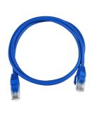 Патч-корд GEAR cat.5e UTP CU 24AWG 0.5м синий (GPC-UTPCURJ45-0.5BE)
