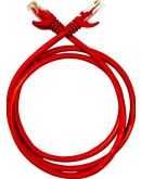 Патч-корд GEAR cat.5e UTP CCA 24AWG 3м красный (GPC-UTPCCARJ45-3R)
