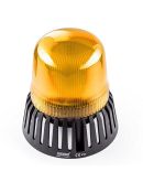 Желтый многофункциональный проблесковый маяк Emas IT120Y024Z 24В AC/DC Ø120 с зуммером