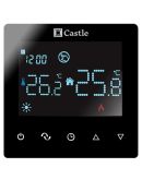 Програмований терморегулятор Castle AC606H-В чорний