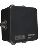 Распределительная коробка Аско-Укрем UAtmo Jet Black 85*85*50