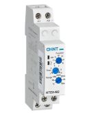 Реле затримки часу Chint NTE8-M2 AC230В 7 режимів затримки із налаштуваннями 1CO (258701)