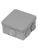 Монтажная коробка UEC скрытого монтажа 85х85х40мм IP55