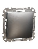 Переключатель Schneider Electric Sedna Design & Elements 10AX PRO, матовый алюминий SDD170106U