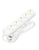 Удлинитель UEC ECO П05 5 мест 2P+PE/1,5м 3х1мм2 10А/250В