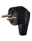 Вилка угловая ETI PKB-90 2Р+РЕ каучук IP20 черная (4481000)