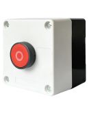 Одноместный пост управления Promfactor FP5-BOX1W2 с кнопкой "O" (Stop)