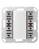 KNX кнопочный модуль «стандарт» 2-канальний Jung A5072TSM