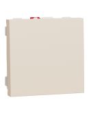 Кнопка выключателя Schneider Electric Unica New NU320144 10А 2м бежевая