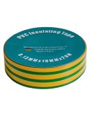 ПВХ изолента ElectrO 0,13x19мм желто-зеленая 20 метров