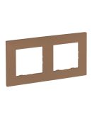 Рамка 2-постовая Legrand Niloe Step медь (864772)
