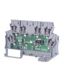 Клемма Klemsan WG-EKI-C с электронными компонентами 2,5мм серая (0.0.0.1.10050N)
