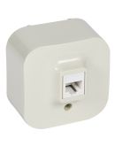 Розетка RJ45 кат 5е UTP Legrand Forix слоновая кістка