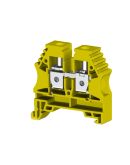 Клемма Klemsan AVK 10 винтовой зажим 10мм желтая (0.0.0.3.04153RP)