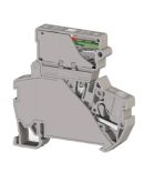Клема Klemsan PYK 4 SLD 24V під запобіжник 4мм сіра (0.0.0.3.07259)