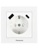 Розетка с з/к Panasonic Karre Plus 55 USB 2,1А 5В тип А+C (белая)
