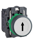 Кнопка Schneider Electric XB5AA3341 белая (стрелка вверх)