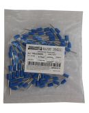 Втулочный наконечник TNSy Е7508 brass 0,75мм² 100шт синий (TNSy5506649)