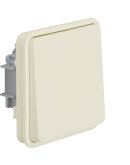 Механизм крестового выключателя Berker 10АX/250В W.1 полярная белизна (WNA010B)