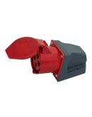 Стационарная розетка UEC124 3Р+РЕ 32А 380В IP44