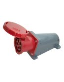 Стационарная розетка UEC135 3Р+РЕ+N 63А 380В IP67