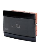 Встраиваемый пластиковый корпус GEWISS 8 модулей черный IP40 (GW40225TN)