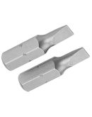 Шлицевые биты Tolsen S2 4,0х25мм (2шт)