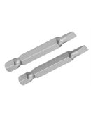 Шлицевые биты Tolsen S2 5,5х50мм (2шт)