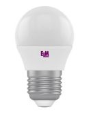Лампочка LED D45 7Вт PA10L Elm 3000К, E27