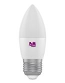 Лампочка светодиодная С37 6Вт PA10 Elm 3000К, E27