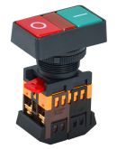 Кнопка РPВВ-30N «I-0» Ø30мм неон/220В 1з+1р IEK