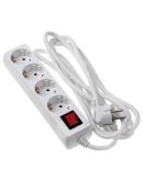 Сетевой фильтр 2E Accessories 2E-U04ESM3 (белый)