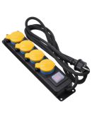 Сетевой фильтр 2E Accessories 2E-U04ESPM3 (черный)