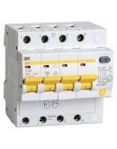 Дифференциальный выключатель IEK АД14 3P+N, 25А, 100мА